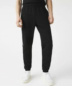 Lacoste Tape Fleece Track Pants Black, Black & Black -Men's Pants Online Shop http3A2F2Fstatic.theiconic.com .au2Fp2Flacoste 9290 2017031 3
