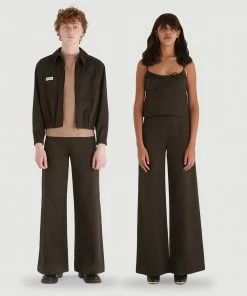 Madre Natura Boronia Flares Dark Olive