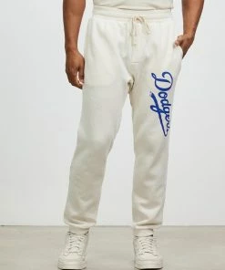 Majestic Los Angeles Dodgers Sweatpants Unbleached