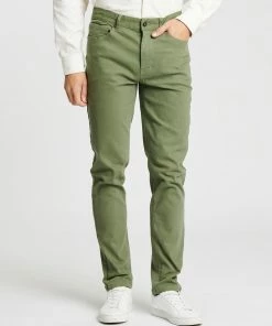 Marcs Brennan 5 Pocket Pant OLIVE