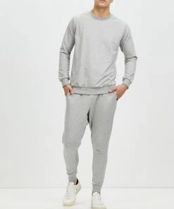 Merlino Street Basic Drop Crotch Pants Misty Grey -Men's Pants Online Shop http3A2F2Fstatic.theiconic.com .au2Fp2Fmerlino street 9533 8922131 5