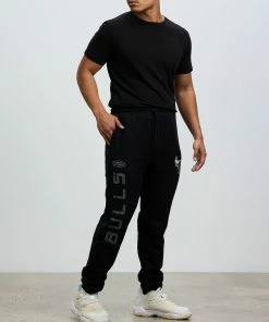 Mitchell & Ness Tonal Bleach Logo Tracks Bulls Black -Men's Pants Online Shop http3A2F2Fstatic.theiconic.com .au2Fp2Fmitchell ness 3851 1479131 5