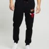 Mitchell & Ness Hometown Fleece Joggers Chicago Bulls Black