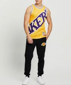 Mitchell & Ness Hometown Fleece Joggers LA Lakers Black -Men's Pants Online Shop http3A2F2Fstatic.theiconic.com .au2Fp2Fmitchell ness 5547 5949621 5