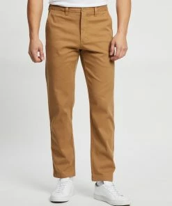 Mr Simple Standard Chinos Khaki