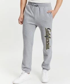 NCAA Vintage Baggy Trackpants Berkley & Grey Marle