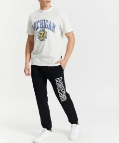 NCAA Vintage Baggy Trackpants Georgetown & Vintage Black -Men's Pants Online Shop http3A2F2Fstatic.theiconic.com .au2Fp2Fncaa 1533 6000231 5
