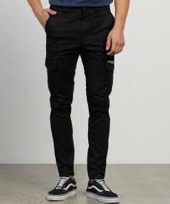 Nena & Pasadena Base Cargo Pants Black