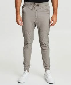 Nena & Pasadena Commander 2.0 Elasticated Waist Joggers Nickel