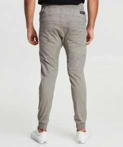 Nena & Pasadena Commander 2.0 Elasticated Waist Joggers Nickel -Men's Pants Online Shop http3A2F2Fstatic.theiconic.com .au2Fp2Fnena pasadena 3064 0855941 3