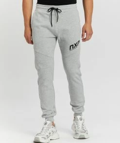 Nena & Pasadena Carbon Trackpants Grey Marle