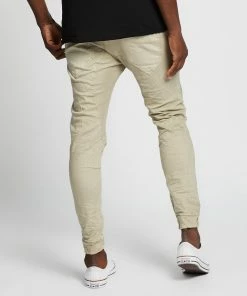 Nena & Pasadena Hell Cat Jogger Pants Stone -Men's Pants Online Shop http3A2F2Fstatic.theiconic.com .au2Fp2Fnena pasadena 3271 6351211 3