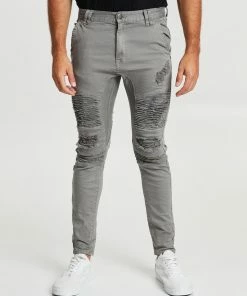 Nena & Pasadena Wildcat Slim Jeans Sharkskin