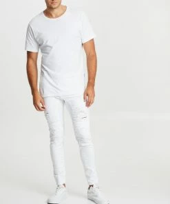 Nena & Pasadena Wildcat Slim Jeans White -Men's Pants Online Shop http3A2F2Fstatic.theiconic.com .au2Fp2Fnena pasadena 6972 9855941 5