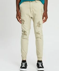 Nena & Pasadena Apocalypse Jogger Pants Stone
