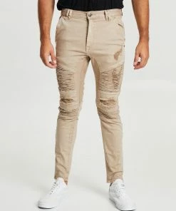 Nena & Pasadena Wildcat Slim Jeans Oxford Tan