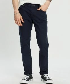 Neuw Lou Slim Twill Pants Navy
