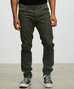 Neuw Lou Slim Cord Jeans Military