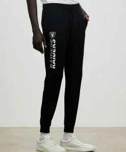New Era Las Vegas Raiders Strikeout Trackpants Black Las Vegas Raiders