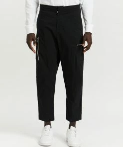 Nike Sportswear Style Essentials Woven Unlined Utility Pants Black, Sail, Ice Silver & Black