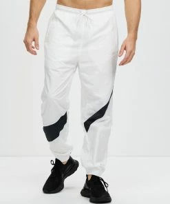 Nike Big Swoosh Woven Pants White & Black