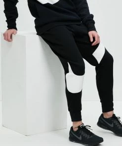 Nike Sportswear Swoosh Tech Fleece Pants - Men's Black, White & White -Men's Pants Online Shop http3A2F2Fstatic.theiconic.com .au2Fp2Fnike 4023 5381121 4