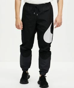 Nike Sportswear Swoosh Woven Lined Pants Black, Anthracite, White & White
