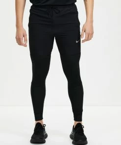 Nike Run Division Phantom Elite Hybrid Pants Black, Black & Reflective Silver