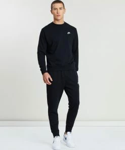 Nike Club Fleece Jogger Pants Black & White -Men's Pants Online Shop http3A2F2Fstatic.theiconic.com .au2Fp2Fnike 8621 947209 5