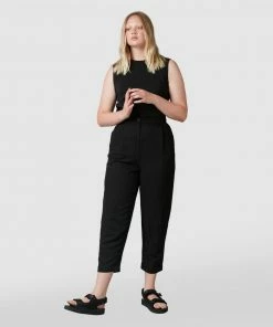 Nique Tencel Linen Float Pants Black
