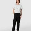 Nique Noah Elastic Waist Cotton Tencel Pants Black