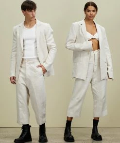 Non+ 3 1/4 Trousers - Unisex Natural