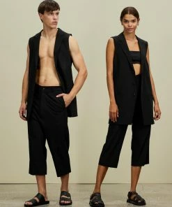 Non+ 3 1/4 Trousers - Unisex Black
