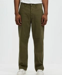 Nudie Jeans Tuff Tony Pants Faded Green