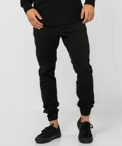ONEBYONE Edward Chino Pants Black