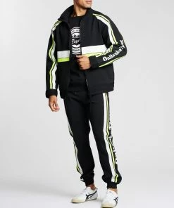 Onitsuka Tiger Knit Pants - Men's Neon Yellow & Black -Men's Pants Online Shop http3A2F2Fstatic.theiconic.com .au2Fp2Fonitsuka tiger 2343 8497141 5