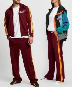 Onitsuka Tiger Track Pant - Unisex Burgundy