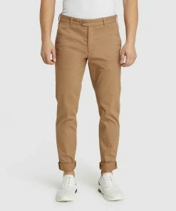 Oxford Luka Stretch Casual Pants Coffee