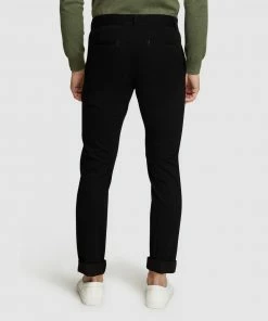 Oxford Stretch Skinny Organic Cotton Chinos Black -Men's Pants Online Shop http3A2F2Fstatic.theiconic.com .au2Fp2Foxford 1404 2653041 3