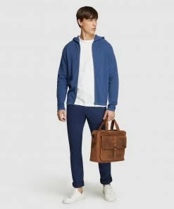 Oxford Luka Stretch Organic Cotton Chinos Galaxy blue -Men's Pants Online Shop http3A2F2Fstatic.theiconic.com .au2Fp2Foxford 1437 3553041 5