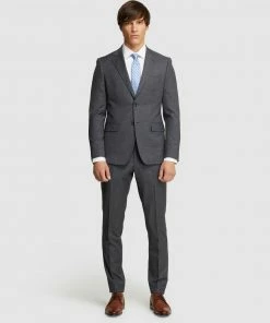 Oxford Byron Wool Stretch Suit Trousers Grey -Men's Pants Online Shop http3A2F2Fstatic.theiconic.com .au2Fp2Foxford 3058 6765441 4