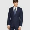 Oxford N. Hopkins Wool Suit Jacket Navy