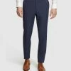 Oxford Byron Wool Rich Suit Trousers Blue