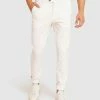 Oxford Luka Stretch Casual Pants White