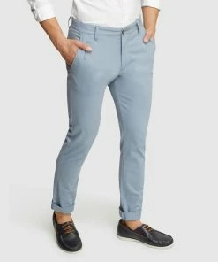 Oxford Stretch Skinny Organic Cotton Chinos Smoky Blue -Men's Pants Online Shop http3A2F2Fstatic.theiconic.com .au2Fp2Foxford 3922 7084441 4