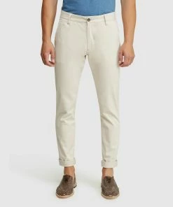 Oxford Stretch Skinny Organic Cotton Chinos Ecru
