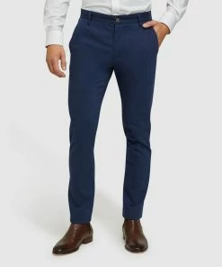 Oxford Stretch Skinny Fit Chinos Classic blue