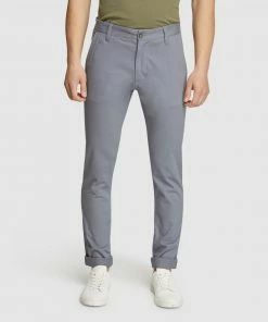 Oxford Stretch Skinny Organic Cotton Chinos Cement