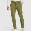 Oxford Stretch Skinny Organic Cotton Chinos Green