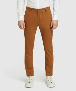 Oxford Stretch Skinny Organic Cotton Chinos Spice